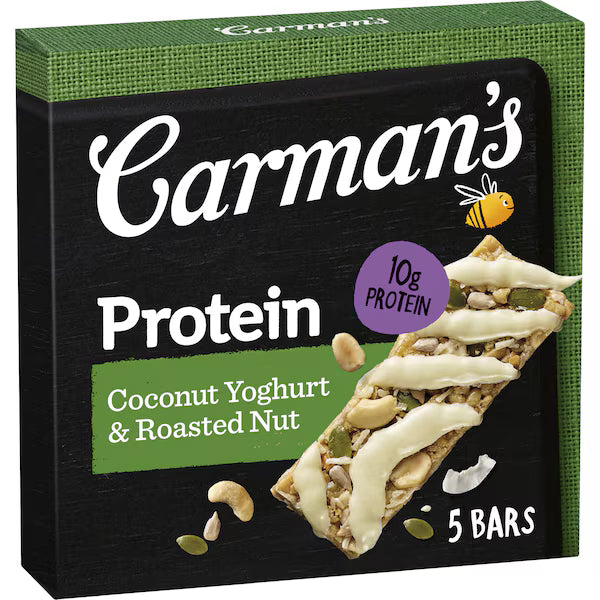 Carman's Protein Bars Coconut, Yoghurt & Roasted Nut