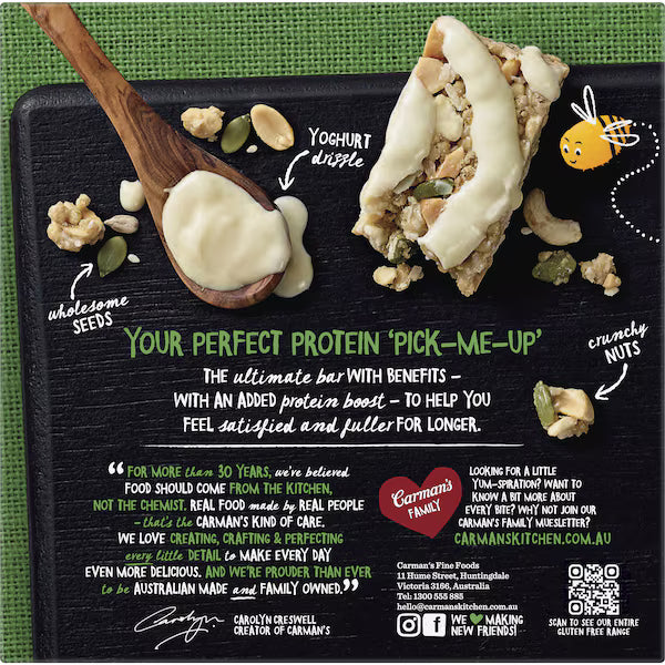 Carman's Protein Bars Coconut, Yoghurt & Roasted Nut
