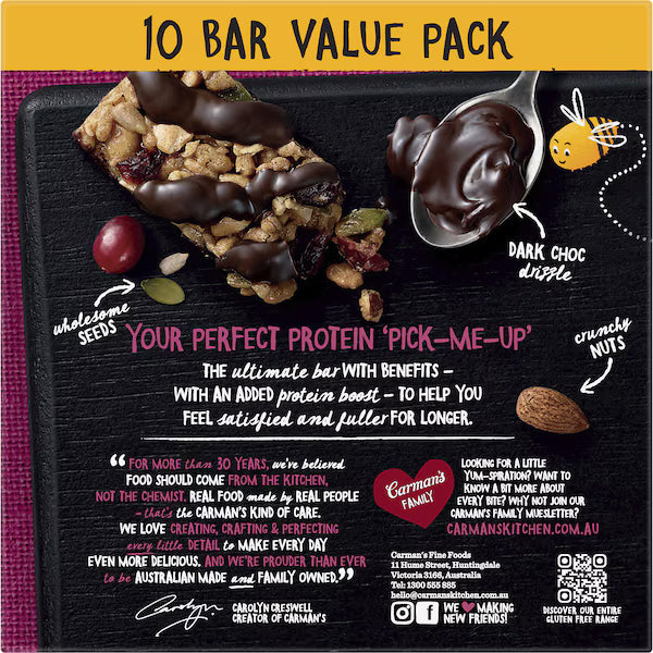 Carman's Protein Choc Cranberry