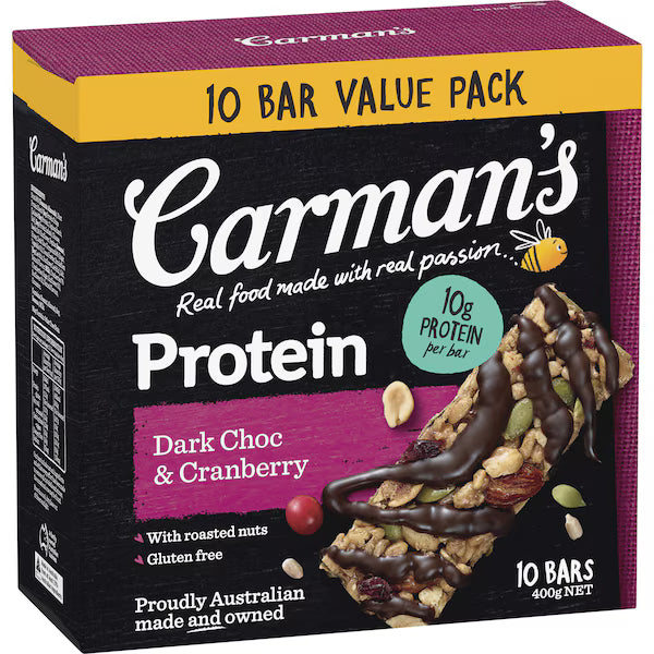 Carman's Protein Choc Cranberry
