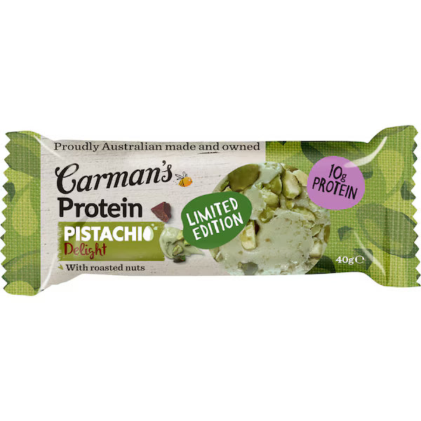Carman's Protein Pistachio Delight Bars