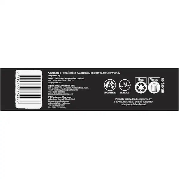 Carman's Protein Bars Salted Dark Choc & Almond 5 pack