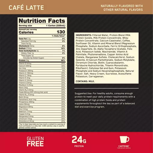 Gold Standard 100% PROTEIN SHAKE by Optimum Nutrition