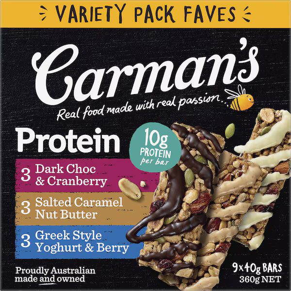 Carman's Protein Bars Variety