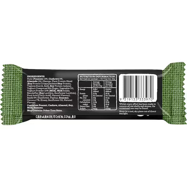 Carman's Protein Bars Coconut, Yoghurt & Roasted Nut