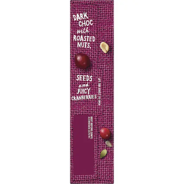 Carman's Protein Bars Dark Choc & Cranberry