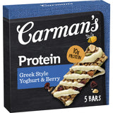 Carman's Protein Bars Greek Style Yoghurt & Berry