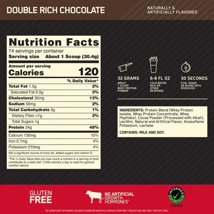 Gold Standard 100% Whey by Optimum Nutrition